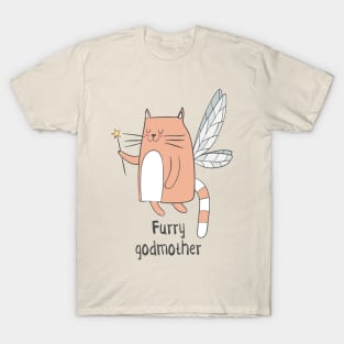 Furry Godmother- Funny Cat Lover Gift T-Shirt